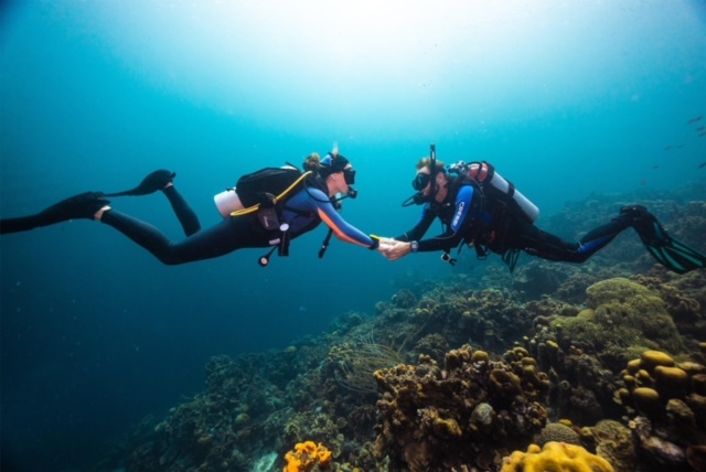 Photo of two Divers
